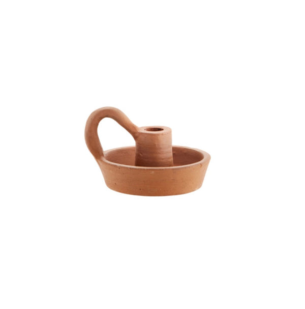 Madam Stoltz - Terracotta Candle holder