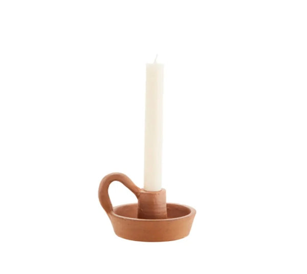 Madam Stoltz - Terracotta Candle holder