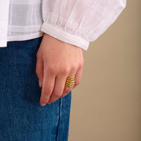 Pernille Corydon - Poetry Ring - Gold Plated