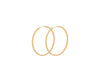 Small Orbit Hoops - Gold