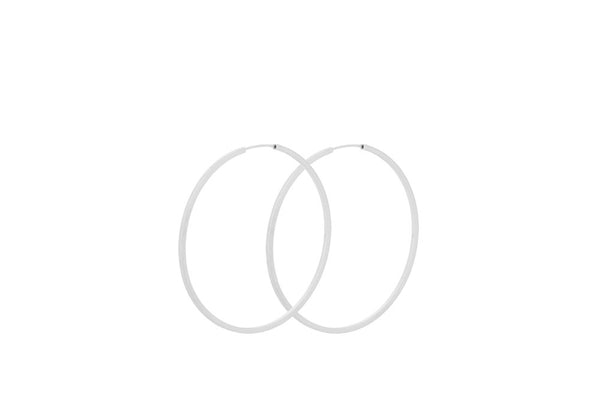 Pernille Corydon - Orbit Hoops - Silver