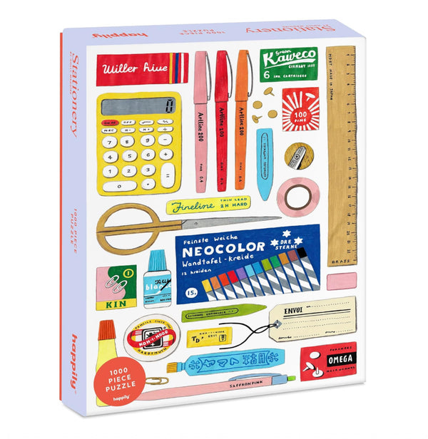 Happily Puzzle - Stationery by Holly Maguire