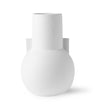 HK Living - matt white vase s