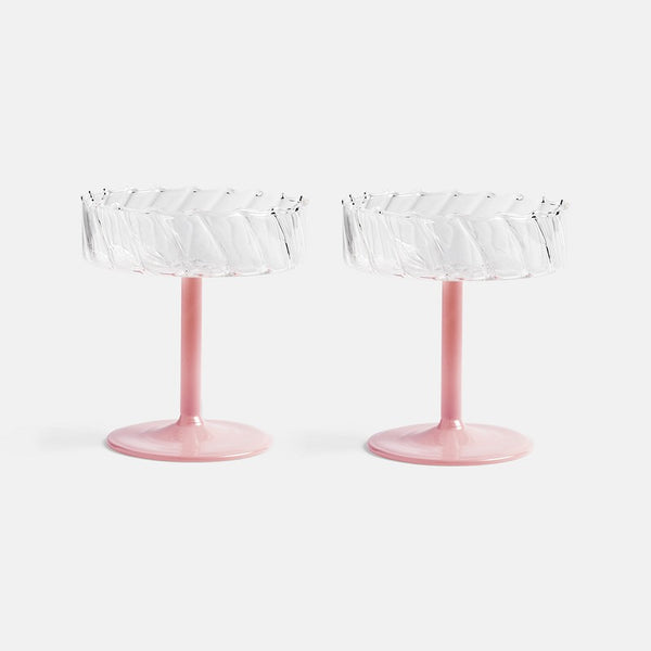 Coupe Twirl - Pink - Set of 2