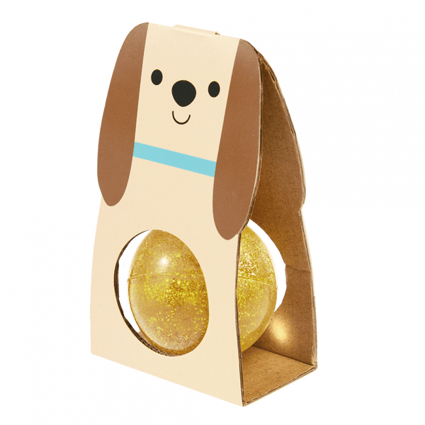 Gold Glitter Bouncy Ball