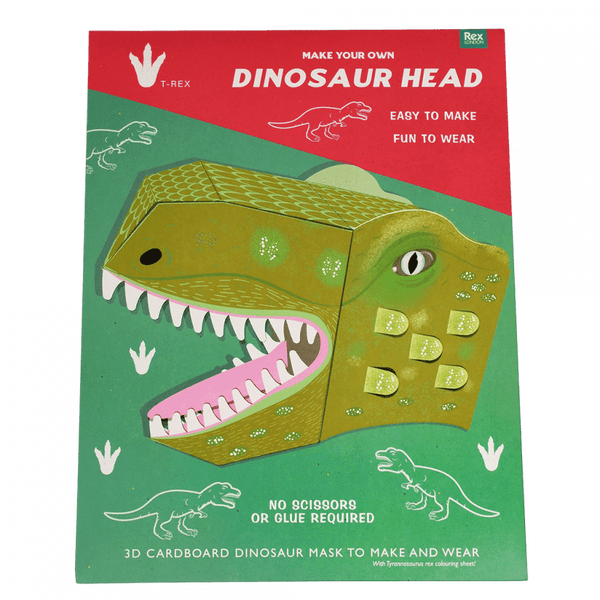 Make Your Own Dinosaur Head