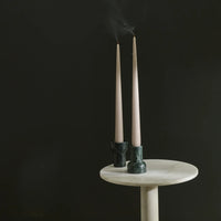 Como Tealight and Taper Candle Holder - Forest Green