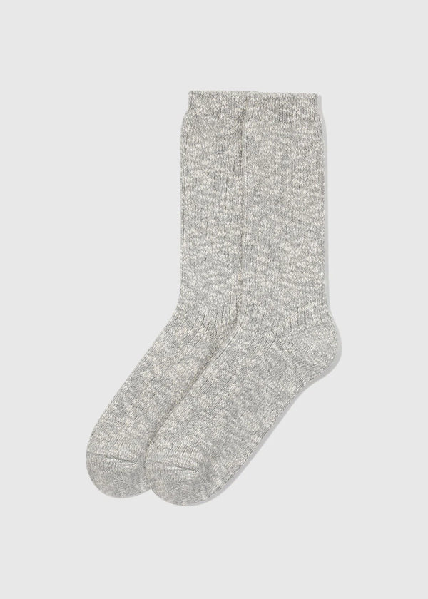 Cottage Socks - Heather Grey