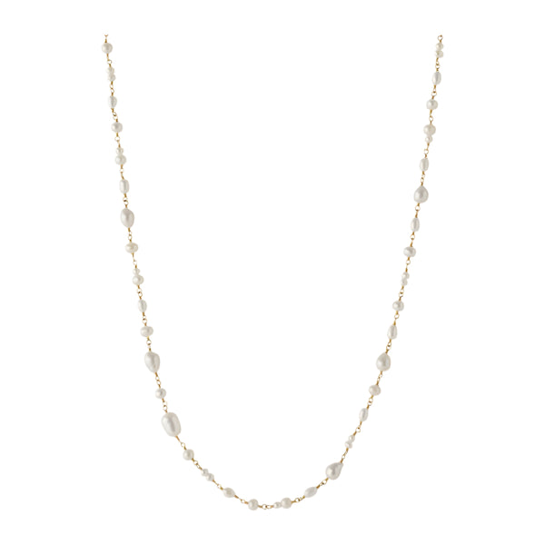 White Dreams Necklace - Gold Plated