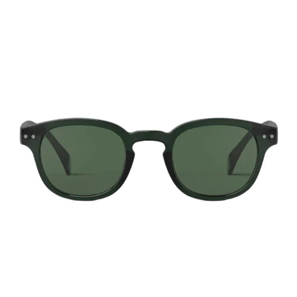 #C Sunglasses - Bakelite Green