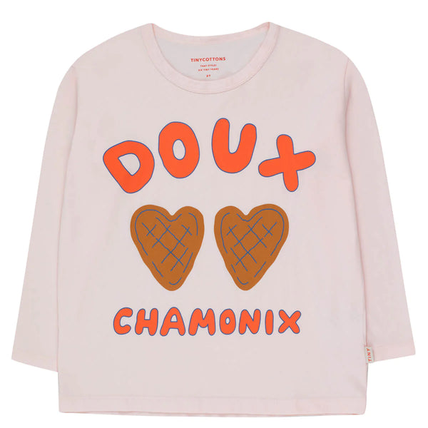 Tinycottons - Doux Chamonix Tee - Soft Pink