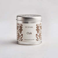 St Eval - Oak, Folk Scented Tin Candle