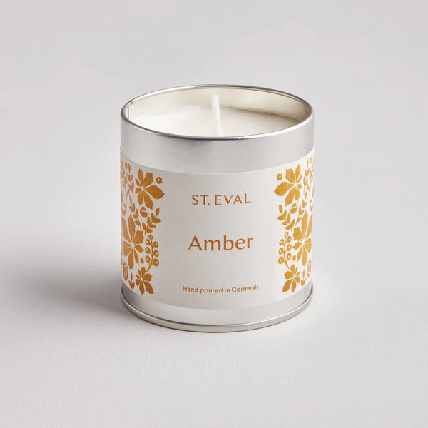 Amber Scented Tin Candle