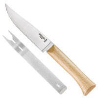 Opinel - Cheese Knife & Fork Set