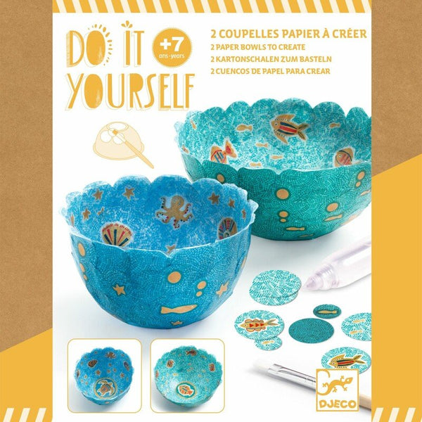 DIY Paper Bowls - In The Sea