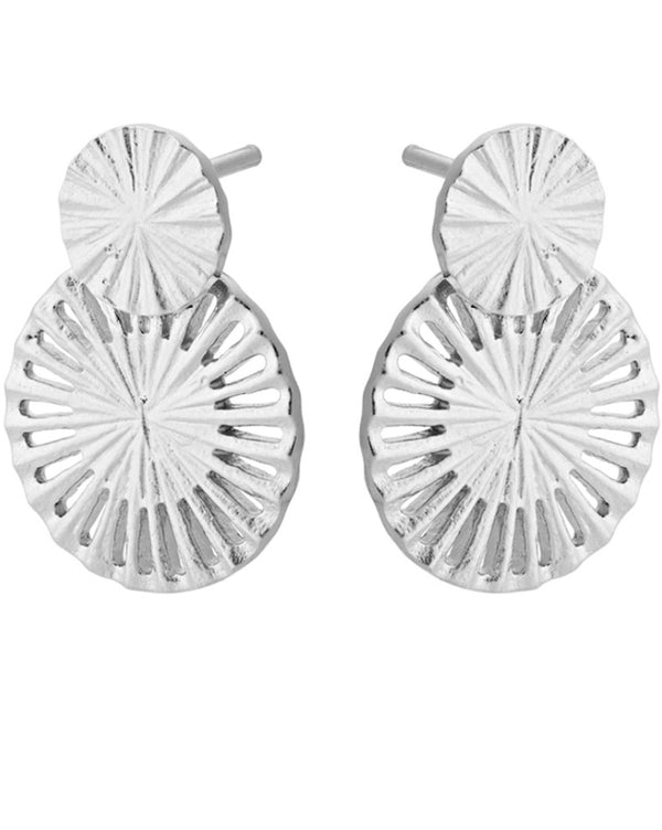 Small Starlight Earrings - Silver