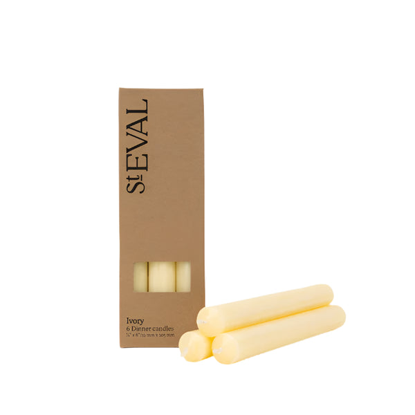 Ivory Dinner Candles Gift Pack