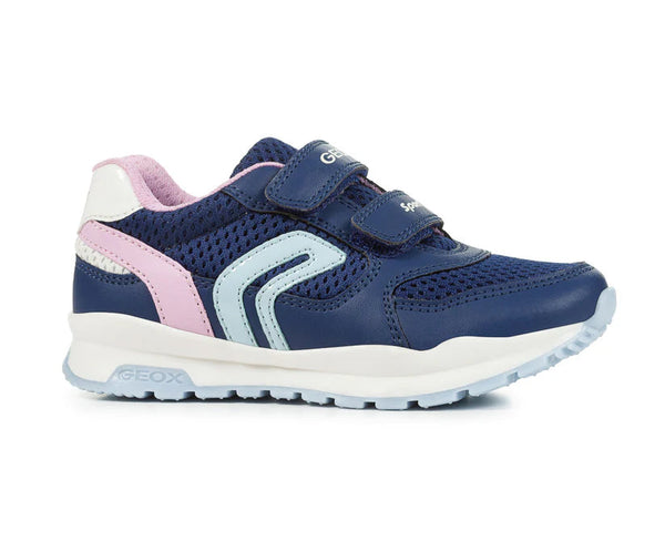 J Pavel - Navy/Pink Trainer