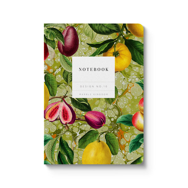 Kaleido Marble Fruit No.10 Notebook - Lined