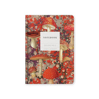 Kaleido Marble Fungi No.2 Hardback A5 Notebook - Lined