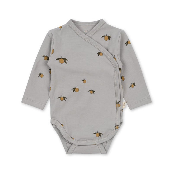 Konges Sløjd - Longsleeve Newborn Body - Lemon Harbour