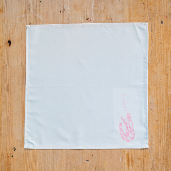 Napkin Gift Set of 4 - Prawn