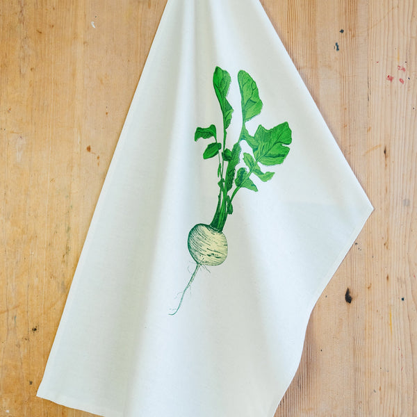 Lottie Day - Tea Towel Gift Box - Garden Veg