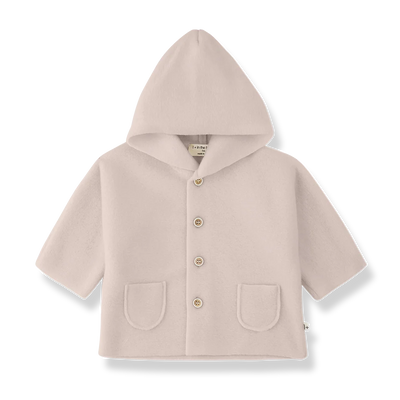 Menton Hooded Jacket - Nude