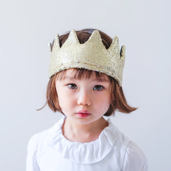 Mimi & Lula - Gold Sequin Crown
