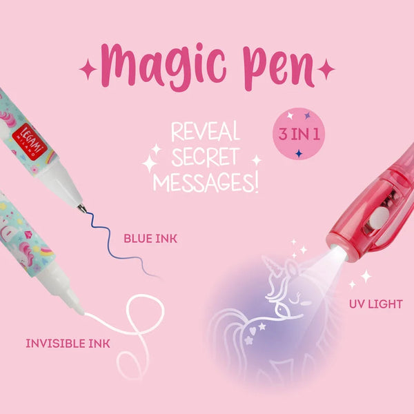 Invisible Ink Pen - Unicorn - Gently Elephant
