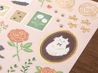 Collage Letter Set - Cat Pattern