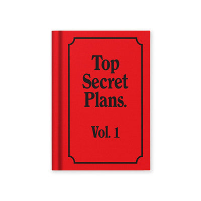Top Secret Plans A7 Notebook