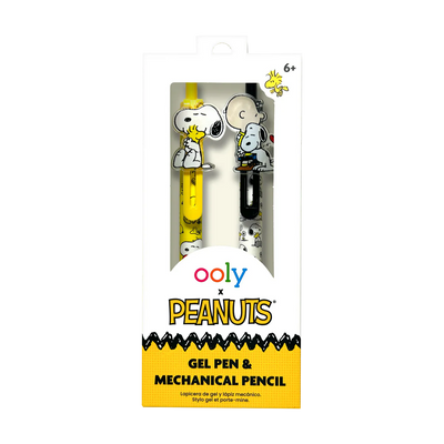 Ooly x Peanuts: Gel Pen & Mechanical Pencil - Set of 2