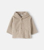 Menton Hooded Jacket - Beige