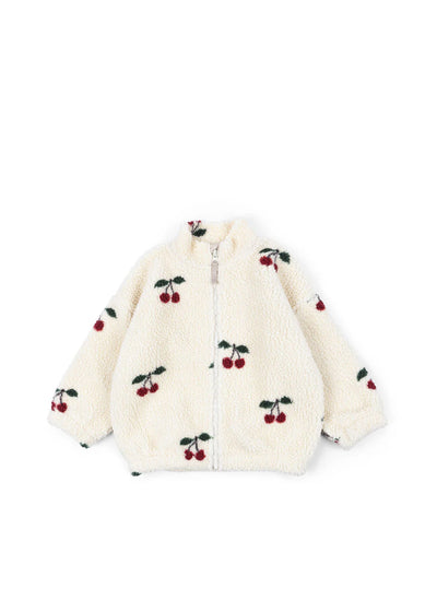 Jody Teddy Jacket - Cherry