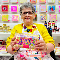 Rhino in Bloom Dark Chocolate with Orange & Popping Candy Pieces