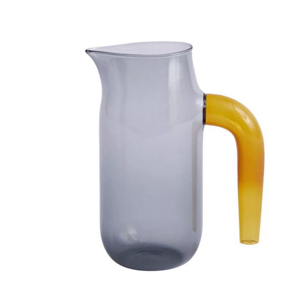 Jochen Holz Glass Jug - Charcoal