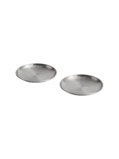 Outdoor Market Steel Plate - Large - Set Of 2