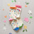 Rockahula - Rainbow Hearts 2 Pack Socks (Size 9-12Jr)