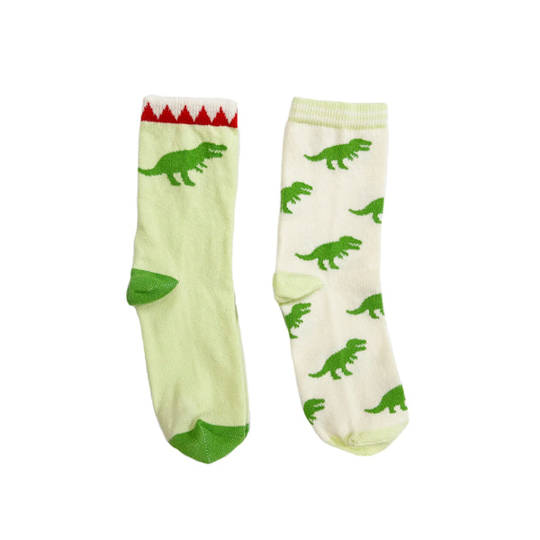 Rockahula - T Rex 2 Packs Socks (9-12 Jr)