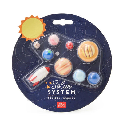 Solar System Erasers - Set of 9