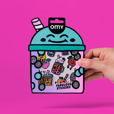 Fabulous Stickers - Bubble Tea