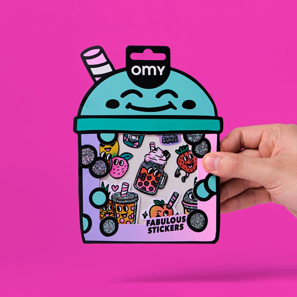 Fabulous Stickers - Bubble Tea
