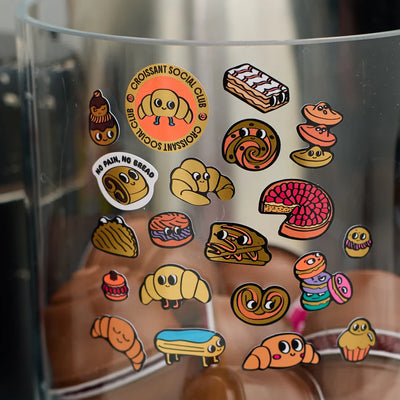 Fabulous Stickers - Iconic Croissants