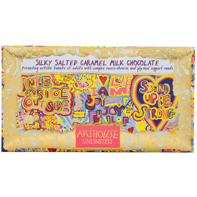 Silky Milk Salted Caramel Chocolate Bar