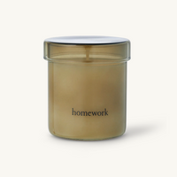 homework - Wood Candle - Regular