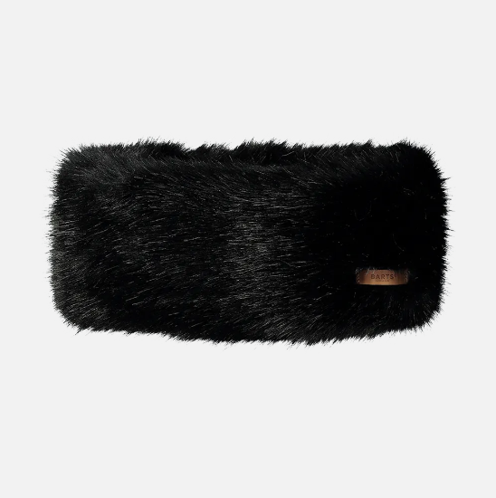 Fur Headband - Black