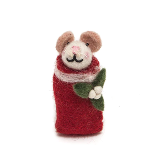 Amica - Swaddling Mice with Mistletoe and Holly