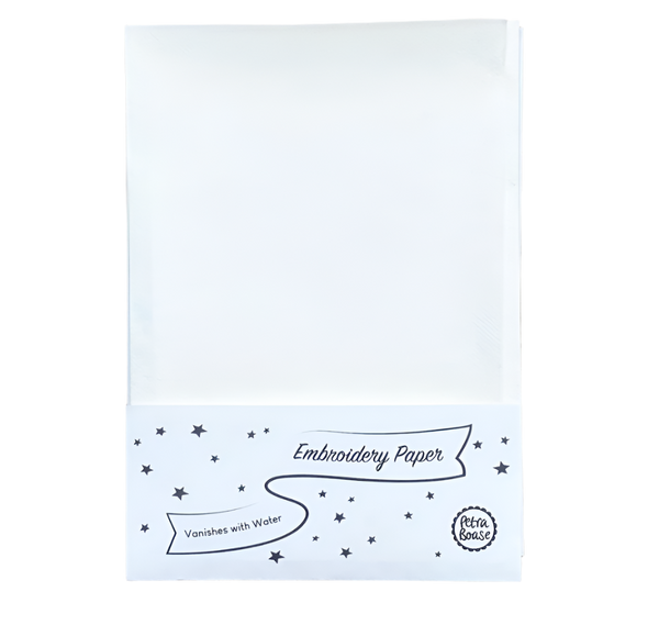 Water Soluble Embroidery Paper