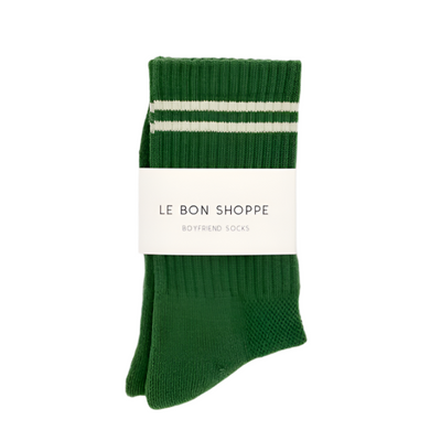 Boyfriend Socks - Moss